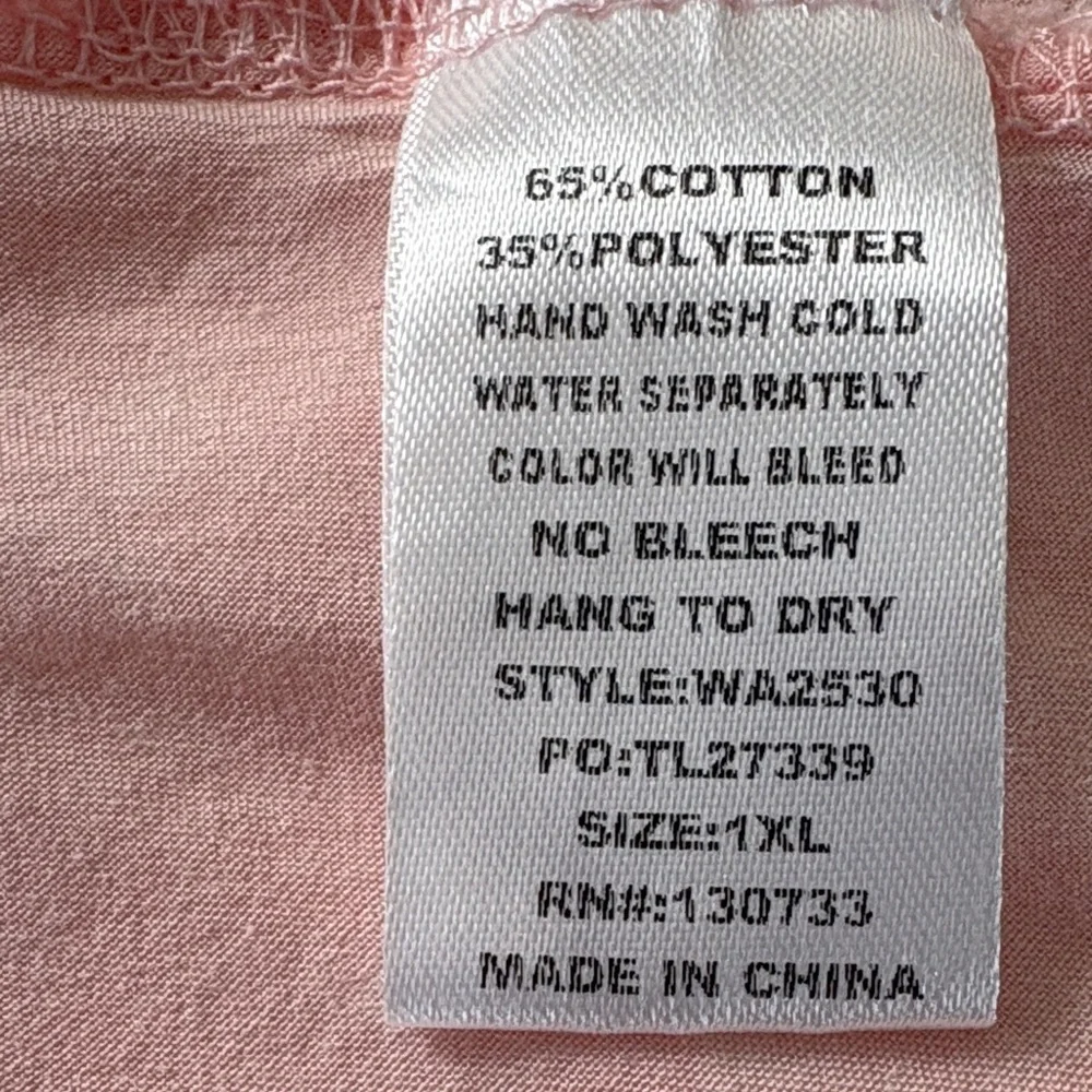 Umgee Light Pink Tunic Top T1 - Picture 4 of 6